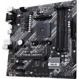 ASUS PRIME A520M-A II/CSM AMD A520 Zócalo AM4 micro ATX, Placa base negro/Gris, AMD, Zócalo AM4, AMD Ryzen™ 3, AMD Ryzen™ 5, DDR4-SDRAM, 128 GB, DIMM