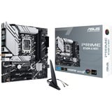 ASUS PRIME B760M-A WIFI, Placa base negro/Plateado