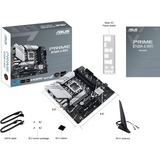 ASUS PRIME B760M-A WIFI, Placa base negro/Plateado