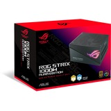 ASUS ROG STRIX 1000W Gold Aura Edition, Fuente de alimentación de PC negro