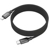 Ansmann Cable de carga magnético USB Tipo-C a Lightning negro