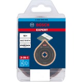 Bosch 2 608 900 042 accesorio para herramienta multifunción Placa de lijado, Hoja de sierra Placa de lijado, Mortero, Carburo, 87 mm, 70 mm, 10 pieza(s)