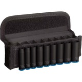Bosch Juego de dados de impacto PRO 1/4", 9 piezas, Llave de tubo negro