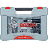 Bosch Premium X-Line Juego de brocas 24 pieza(s), Conjuntos de brocas & puntas verde, Taladro, Juego de brocas, Concreto, Metal, Madera, 3 - 10 mm, 2 - 6 mm, Gris, Acero inoxidable