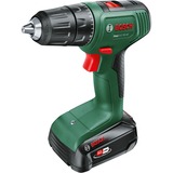 Bosch Taladro atornillador a batería EasyDrill 18V-40 + SystemBox, Taladro/destornillador verde/Negro