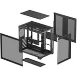 DeepCool R-CG530-BKNDA0-G-1, Cajas de torre negro