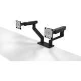 Dell Brazo para dos monitores – MDA20, Soporte de monitor negro, 10 kg, 48,3 cm (19"), 68,6 cm (27"), Ajustes de altura, Negro