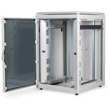 Digitus Armario de red de la serie Unique - 800 x 800 mm (an. x pr.), Armario IT gris claro, Rack o bastidor independiente, 22U, 800 kg, Gris