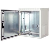 Digitus Carcasa de pared IP55 - para utilizar al aire libre - 600 x 600 mm (an. x pr.), Armario IT gris claro, Bastidor de pared, 100 kg, Gris