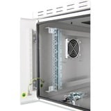 Digitus Carcasa de pared IP55 - para utilizar al aire libre - 600 x 600 mm (an. x pr.), Armario IT gris claro, Bastidor de pared, 100 kg, Gris