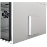 Digitus Carcasa de pared IP55 - para utilizar al aire libre - 600 x 600 mm (an. x pr.), Armario IT gris claro, Bastidor de pared, 100 kg, Gris