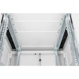 Digitus Serie varioFLEX - 800 x 1000 mm (an. x pr.), Armario IT gris, Rack o bastidor independiente, 42U, 1200 kg, Gris