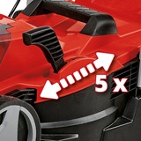 EINHELL GE-CM 18/33 Li-Solo Cortacésped de empuje a gasolina Batería Negro, Rojo rojo/Negro, Cortacésped de empuje a gasolina, 200 m², 33 cm, 25 cm, 65 cm, 30 L