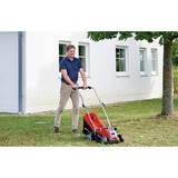 EINHELL GE-CM 18/33 Li-Solo Cortacésped de empuje a gasolina Batería Negro, Rojo rojo/Negro, Cortacésped de empuje a gasolina, 200 m², 33 cm, 25 cm, 65 cm, 30 L