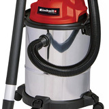EINHELL TC-VC 1815 S 15 L Aspiradora de tambor Seca y húmeda 1250 W Bolsa para el polvo, Aspiradora en húmedo y en seco rojo/Plateado, 1250 W, Aspiradora de tambor, Seca y húmeda, Bolsa para el polvo, 15 L, Filtrado