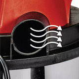 EINHELL TC-VC 1815 S 15 L Aspiradora de tambor Seca y húmeda 1250 W Bolsa para el polvo, Aspiradora en húmedo y en seco rojo/Plateado, 1250 W, Aspiradora de tambor, Seca y húmeda, Bolsa para el polvo, 15 L, Filtrado