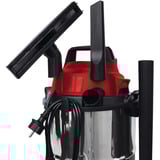 EINHELL TC-VC 1815 S 15 L Aspiradora de tambor Seca y húmeda 1250 W Bolsa para el polvo, Aspiradora en húmedo y en seco rojo/Plateado, 1250 W, Aspiradora de tambor, Seca y húmeda, Bolsa para el polvo, 15 L, Filtrado