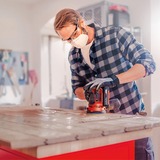 EINHELL TE-RS 18 Li - Solo 22000, 11000, Lijadora orbital rojo/Negro, Sin cargador ni batería, 18 V