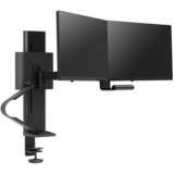 Ergotron TRACE 45-631-224 soporte para monitor 68,6 cm (27") Negro Escritorio, Soporte de monitor negro, Abrazadera, 9,8 kg, 68,6 cm (27"), 100 x 100 mm, Ajustes de altura, Negro