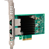 Intel® X550T2 adaptador y tarjeta de red Interno Ethernet 10000 Mbit/s, Adaptador de red Interno, Alámbrico, PCI Express, Ethernet, 10000 Mbit/s, Verde, Plata, Minorista