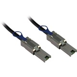 Inter-Tech 2m 2xSFF 8088 Negro, Cable negro, 2 m, SFF 8088, SFF 8088, Macho/Macho, Negro, 210 g