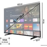 JVC LT-55VA3355, Televisor LED negro