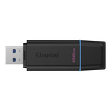 Kingston DataTraveler Exodia 128 GB, Lápiz USB negro/Azul