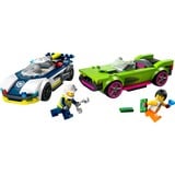LEGO City Coche de Policía y Potente Deportivo, Juegos de construcción Juego de construcción, 6 año(s), Plástico, 213 pieza(s), 373 g