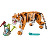 LEGO Creator 3-in-1 31129 Creator 3en1 Tigre Majestuoso, Set de Animales de Juguete, Juegos de construcción Set de Animales de Juguete, Juego de construcción, 9 año(s), Plástico, 755 pieza(s), 865 g