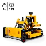LEGO Technic Buldócer Pesado, Juegos de construcción Juego de construcción, 7 año(s), Plástico, 195 pieza(s), 151 g