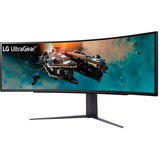 LG UltraGear 49GR85DC-B, Monitor de gaming negro