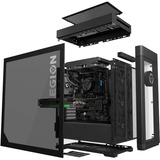 Lenovo 90S2003DGE, Gaming-PC negro/Transparente