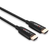 Lindy Cable híbrido de fibra óptica HDMI 2.1 8K60 negro