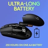Logitech G305 ratón mano derecha RF Wireless + Bluetooth Óptico 12000 DPI, Ratones para gaming lila, mano derecha, Óptico, RF Wireless + Bluetooth, 12000 DPI, 1 ms, Lila