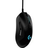 Logitech G403 Hero ratón mano derecha USB tipo A Óptico 25600 DPI, Ratones para gaming negro, mano derecha, Óptico, USB tipo A, 25600 DPI, 1 ms, Negro
