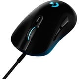 Logitech G403 Hero ratón mano derecha USB tipo A Óptico 25600 DPI, Ratones para gaming negro, mano derecha, Óptico, USB tipo A, 25600 DPI, 1 ms, Negro