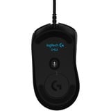 Logitech G403 Hero ratón mano derecha USB tipo A Óptico 25600 DPI, Ratones para gaming negro, mano derecha, Óptico, USB tipo A, 25600 DPI, 1 ms, Negro