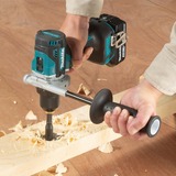 Makita Taladro atornillador a batería DDF486RTJ, 18 voltios, Taladro/destornillador azul/Negro
