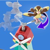 Mattel Pokémon HKT21 juguete de construcción, Juegos de construcción Juego de construcción, 7 año(s), Plástico, 240 pieza(s), 500,8 g