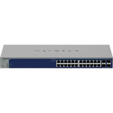 Netgear GS728TX-300EUS, Interruptor/Conmutador gris