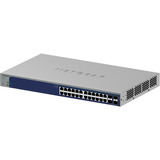Netgear GS728TX-300EUS, Interruptor/Conmutador gris