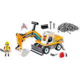 PLAYMOBIL Action Heroes Excavadora grande, Juegos de construcción 
