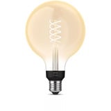 Philips Hue White Filament Lampe E27 Giant Globe G125 550 lm, Lámpara LED 