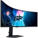 Samsung G95C pantalla para PC 124,5 cm (49") 5120 x 1440 Pixeles Dual QHD LED Negro, Monitor de gaming negro, 124,5 cm (49"), 5120 x 1440 Pixeles, Dual QHD, LED, 1 ms, Negro
