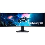 Samsung G95C pantalla para PC 124,5 cm (49") 5120 x 1440 Pixeles Dual QHD LED Negro, Monitor de gaming negro, 124,5 cm (49"), 5120 x 1440 Pixeles, Dual QHD, LED, 1 ms, Negro