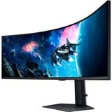 Samsung G95C pantalla para PC 124,5 cm (49") 5120 x 1440 Pixeles Dual QHD LED Negro, Monitor de gaming negro, 124,5 cm (49"), 5120 x 1440 Pixeles, Dual QHD, LED, 1 ms, Negro