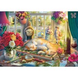 Schmidt Spiele Hora de rompecabezas con gato, Puzzle 