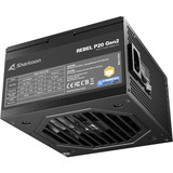 Sharkoon Rebel P20 Gen2 750, Fuente de alimentación de PC negro