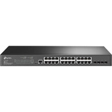 TP-Link Omada SG3428 switch Gestionado L2/L3 Gigabit Ethernet (10/100/1000) 1U Negro, Interruptor/Conmutador Gestionado, L2/L3, Gigabit Ethernet (10/100/1000), Montaje en rack, 1U