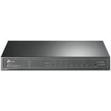 TP-Link TL-SG2008P switch Gestionado L2/L2+ Gigabit Ethernet (10/100/1000) Energía sobre Ethernet (PoE) Negro, Interruptor/Conmutador negro, Gestionado, L2/L2+, Gigabit Ethernet (10/100/1000), Energía sobre Ethernet (PoE), Montaje en rack